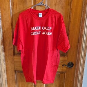 Gildan Red Graphic Tee size 2XL